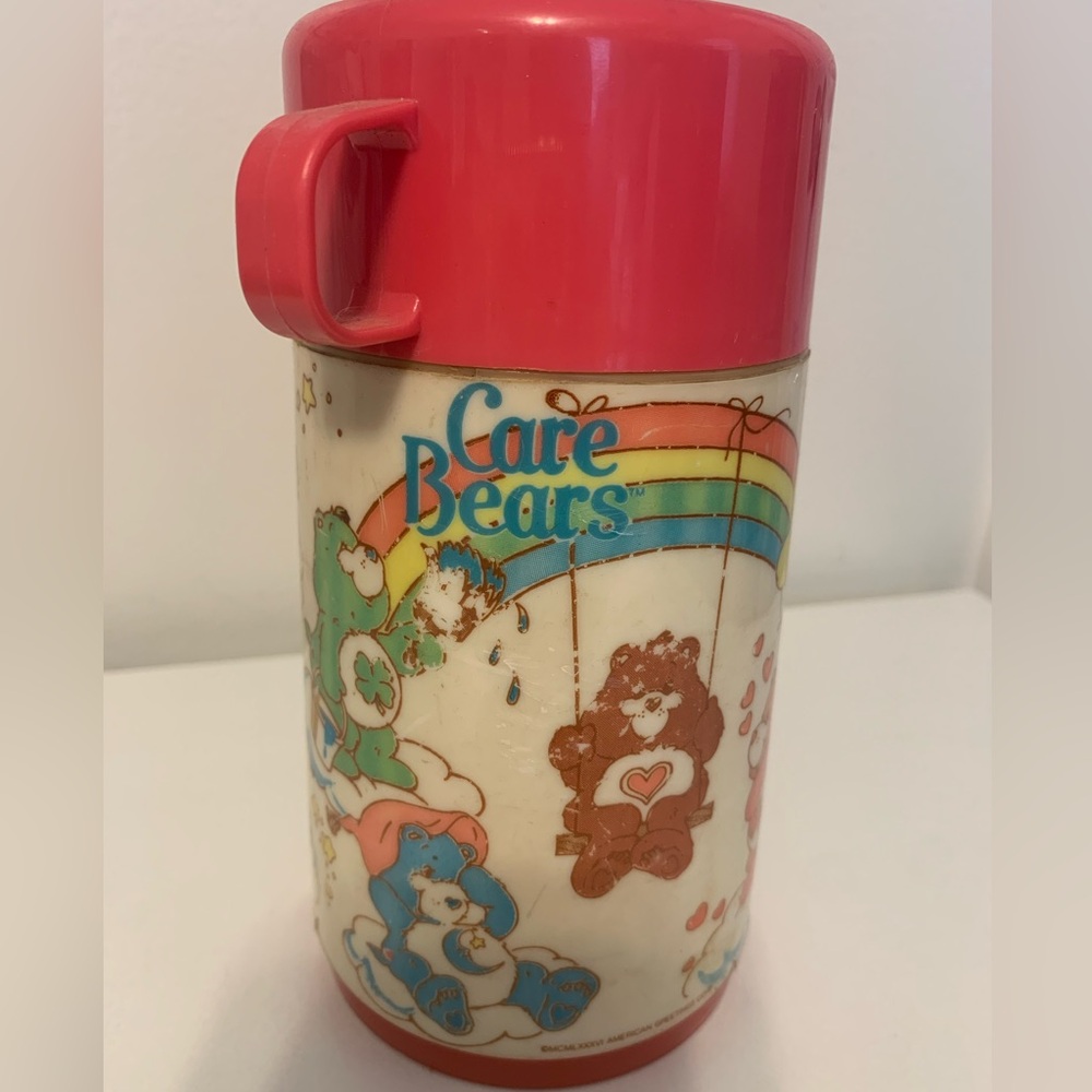 Vintage 1980s Care Bear thermos